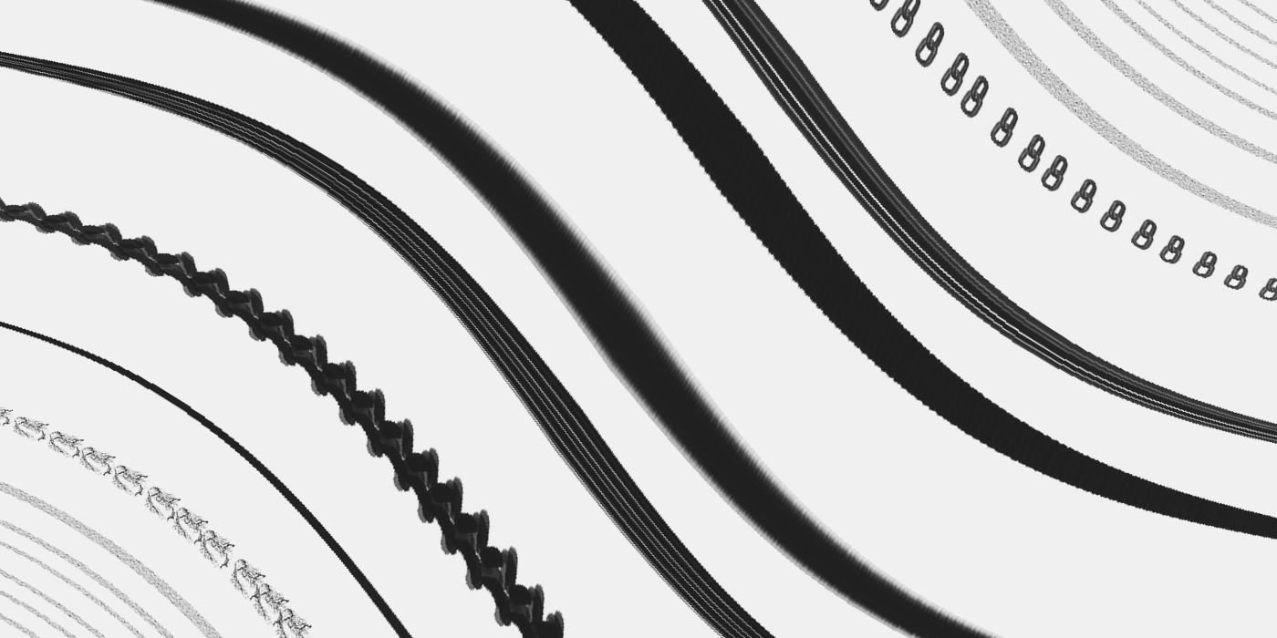 Sample strokes from Krita Brushkit v8.2